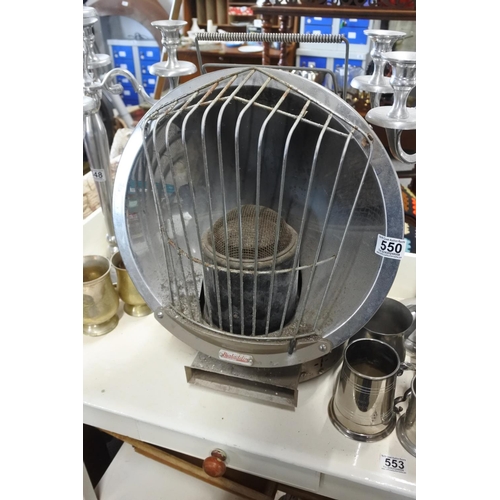 550 - A large vintage Bialaddin industrial heater.