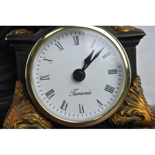 10 - A Tarants antique style mantle clock.