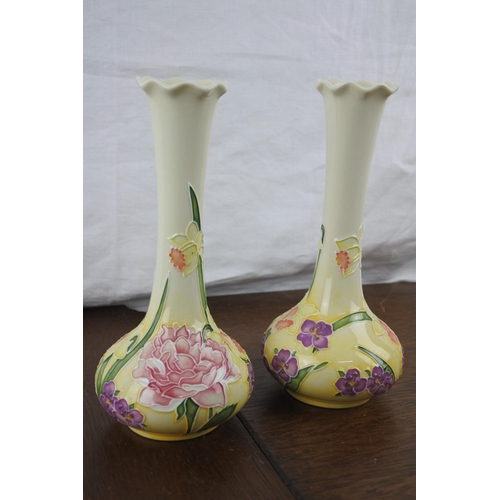 36 - A stunning pair of Old Tupton Ware vases.
