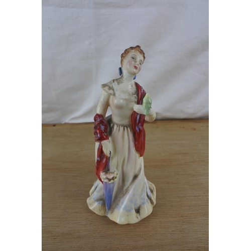 82 - A scarce Royal Doulton figurine, 'Esmeralda', HN2165.