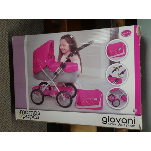 623 - A boxed Mamas & Papas dolls pram.