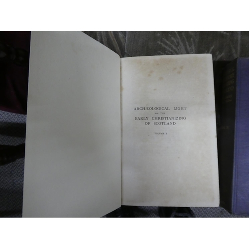 644 - 'Archaeological light on the early Christianising of Scotland', volumes 1 & 2.