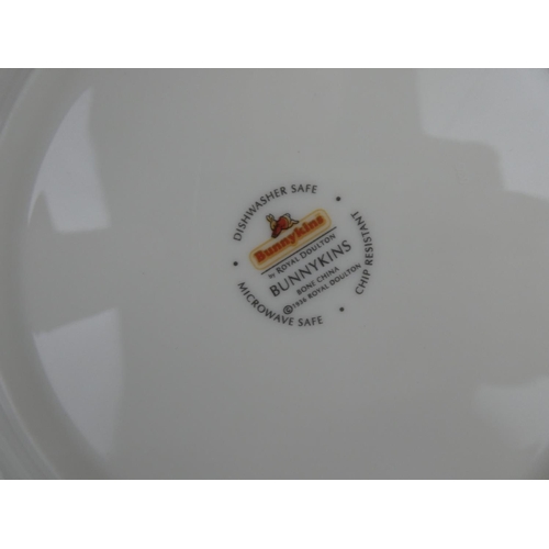 109 - A boxed Bunnykins collectors plate by Royal Doulton.