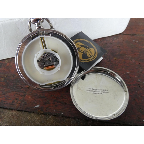 111 - A Harley Davidson pocket watch and case.