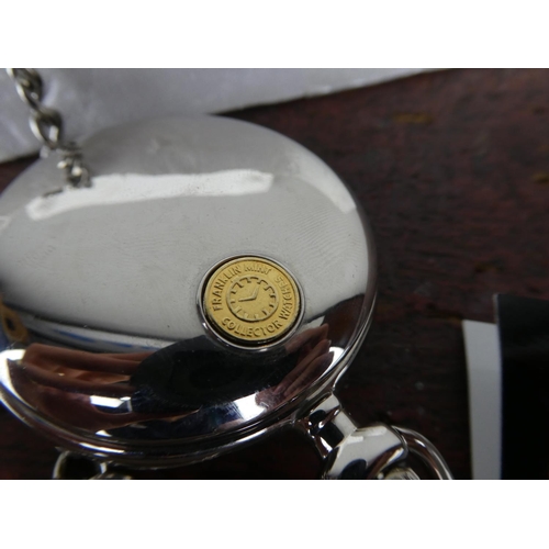 111 - A Harley Davidson pocket watch and case.