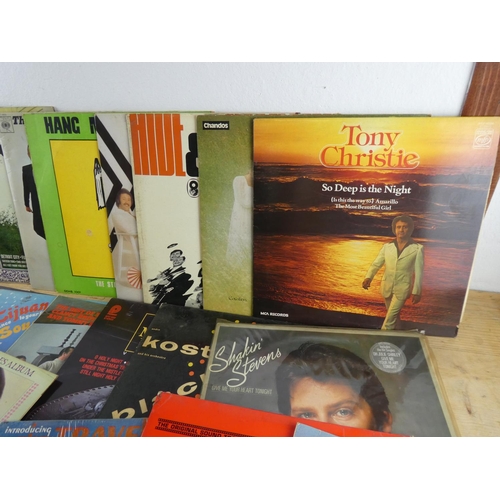 134 - A collection of various records/albums.