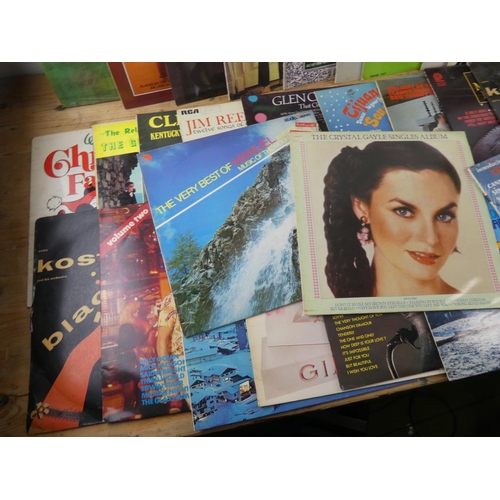 134 - A collection of various records/albums.