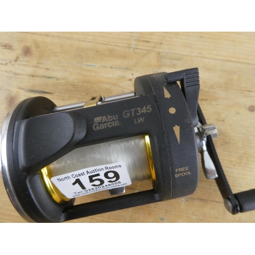 159 - An Abu Garcia fishing reel.