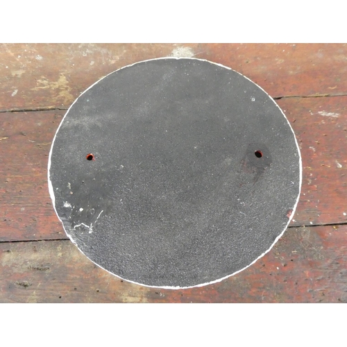 69 - A cast iron Massey Ferguson plaque.