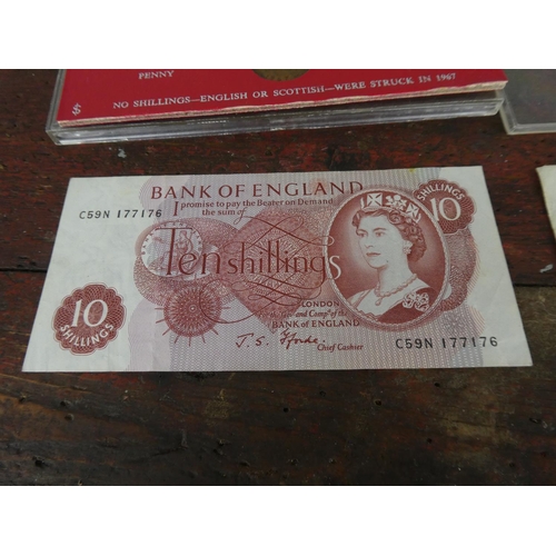 82 - A cased set of coinage of Great Britain 1967 & more.