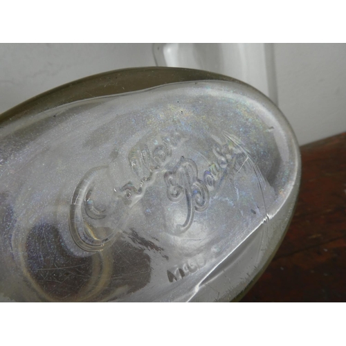 98 - A lidded vintage sweet jar and two others.