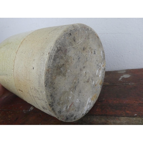 99 - A vintage J & J P McNally, Newry stoneware flagon, measuring 12