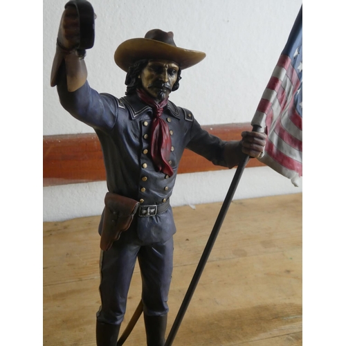 215 - A boxed figurine, 'The Big Country - General Custer'.