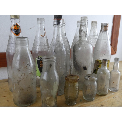 224 - A large lot of collectors bottles.