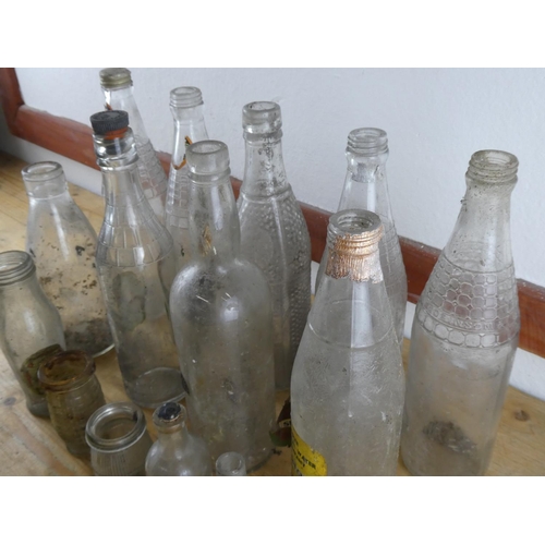 224 - A large lot of collectors bottles.