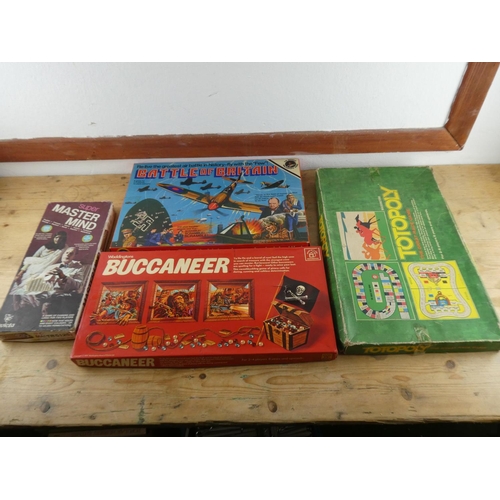 240 - A collection of vintage board games.