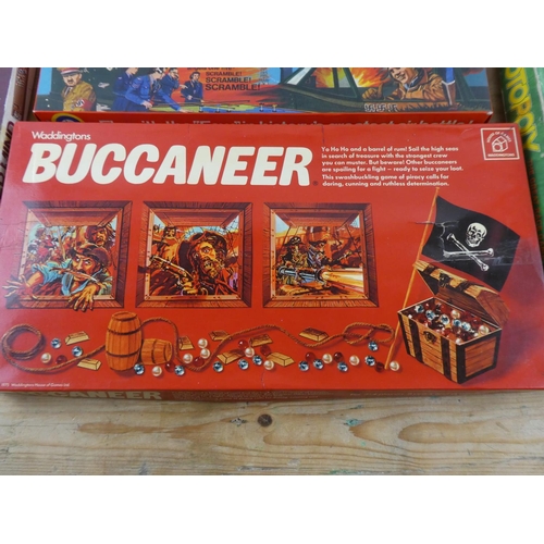 240 - A collection of vintage board games.