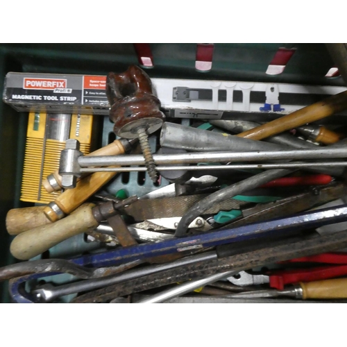 258 - An assortment of various tools etc.