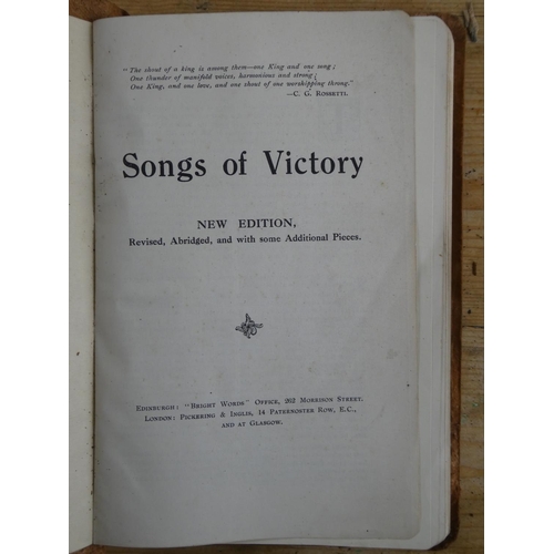 277 - An antique music book 'Songs of Victory'