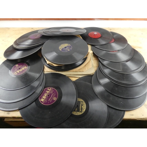 332 - A collection of gramophone records.
