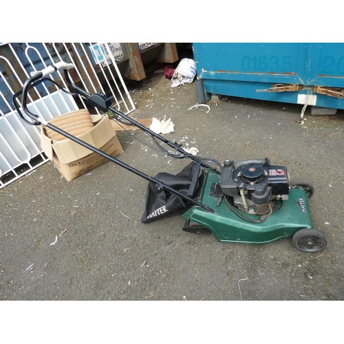 587 - A Hayter petrol lawnmower.