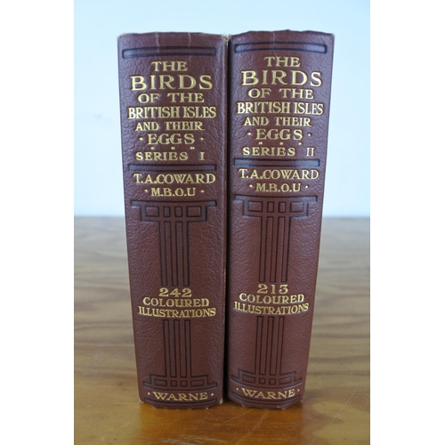 187 - Two books 'The birds of the British Isles and their eggs' numbers 213 and 242 with coloured illustra... 