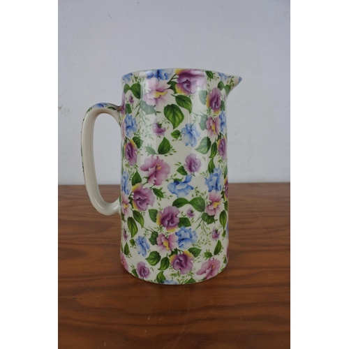 189 - A Heron Cross pottery jug.