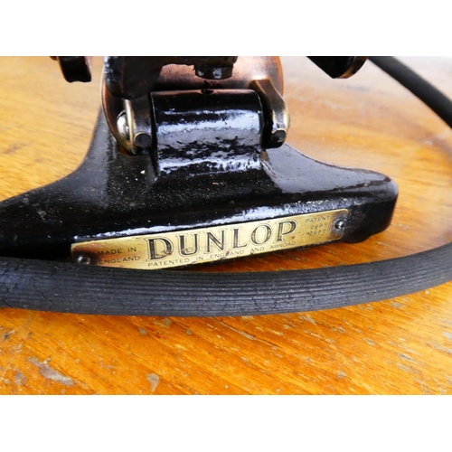 230 - An antique Dunlop Major foot pump.