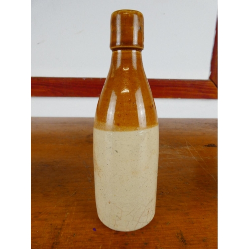 249 - An antique stoneware bottle, 'Superior Stone Ginger Beer Non Alcoholic - Great Northern Mineral Wate... 