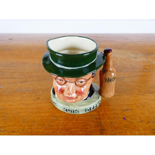 258 - A Pick Kwik Derby whiskey character jug by Royal Doulton - limited edition of 2000.