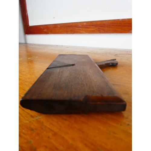 264 - Three antique angle wood planes.