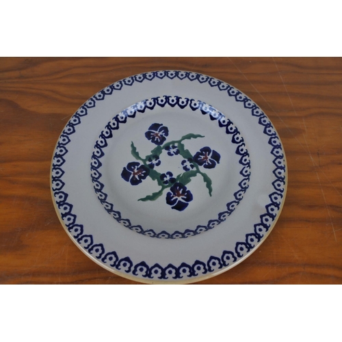 389 - Two Nicholas Mosse Pottery plates.