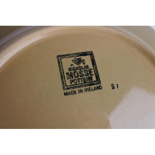 390 - Two Nicholas Mosse Pottery plates.