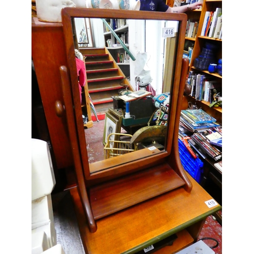 416 - A stunning Mid Century/ vintage G Plan dressing table mirror.