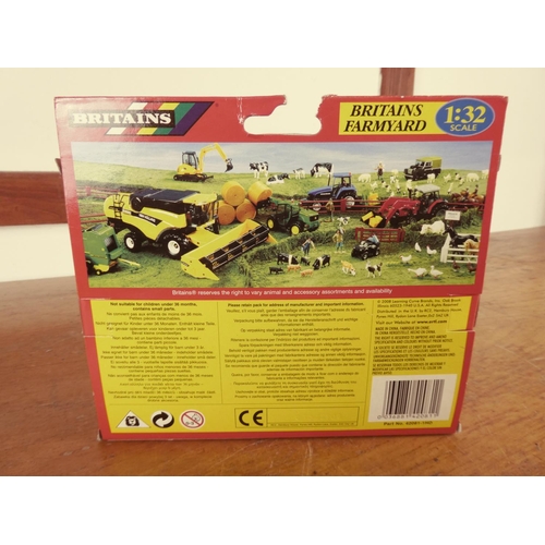 423 - A boxed Britains farmyard set.