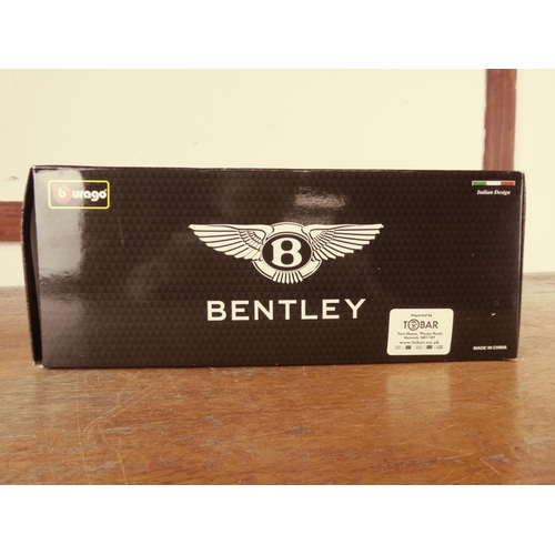 431 - A large boxed Burago Bentley car.