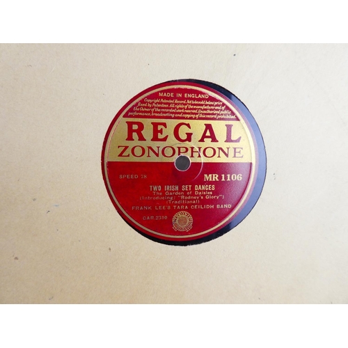 24 - A collection of Regal gramophone records.