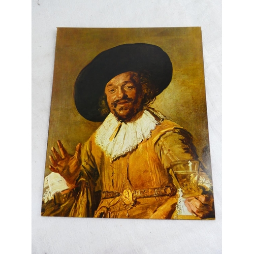 43 - A pair of unframed pictures 'Frans Hals' & 'Rembrandt Harmensz Van Rijn'.