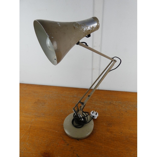 108 - A vintage anglepoise lamp by The Angleposie Company, England.