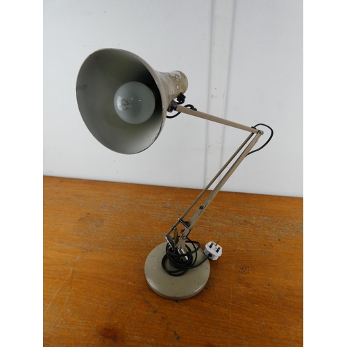 108 - A vintage anglepoise lamp by The Angleposie Company, England.