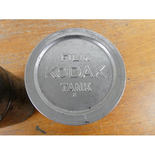 120 - Two vintage Kodak film cannisters.