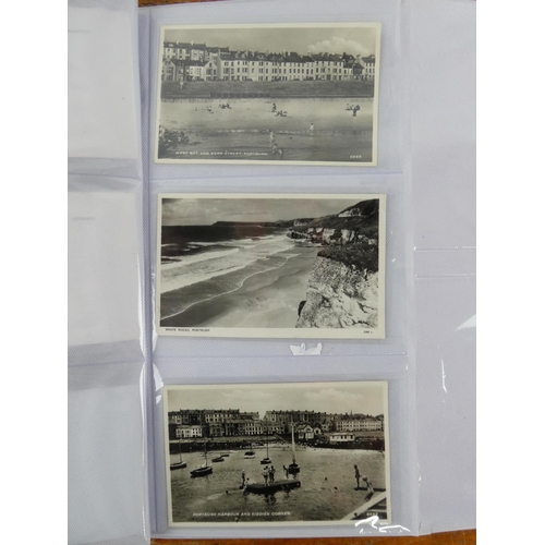 123 - A collection of vintage postcards mainly of Portrush.