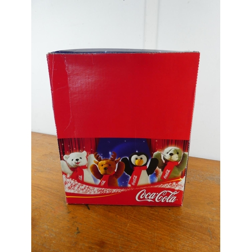 14 - A large set of Coca Cola puppets in a shop display box.