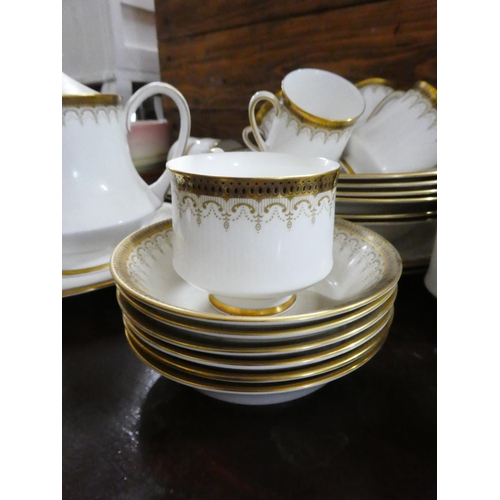 176 - A stunning Paragon 'Athena' coffee, tea and dinner set.