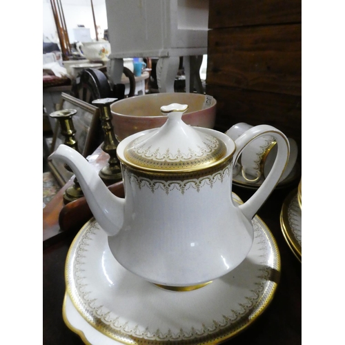 176 - A stunning Paragon 'Athena' coffee, tea and dinner set.