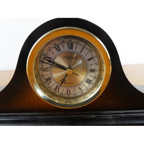 204 - A Highlands Quartz mantle clock.