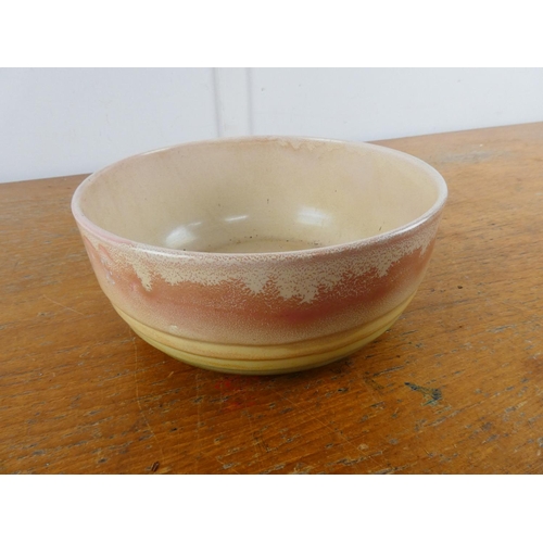 210 - A vintage ceramic fruit bowl.