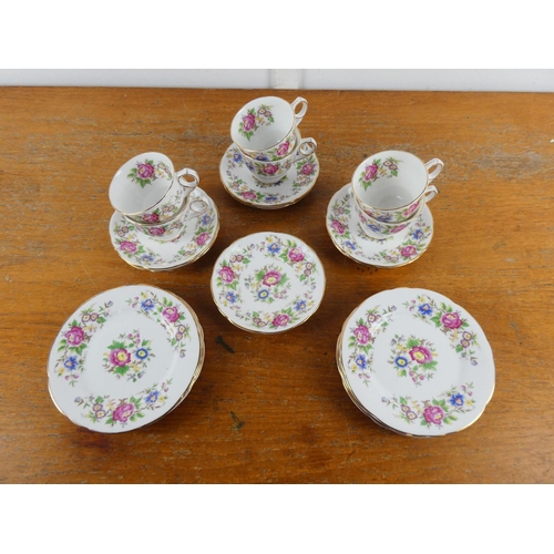 213 - A Royal Stafford 'Rochester' tea set.