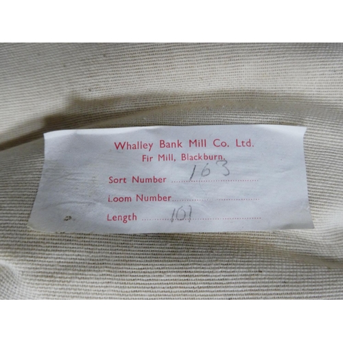 239 - A bale of 131 square yards of linen by Whalley Bank Mill Co.