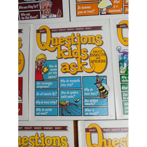 249 - A lot of 'Questions Kids Ask' books.